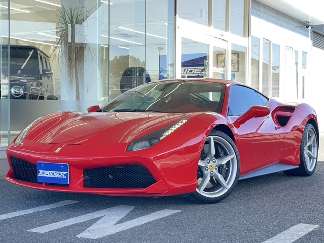 AAA! 2019　フェラーリ　488ＧＴＢ　6000ＫＭ　入荷！！　トリデックス極み車両認定！